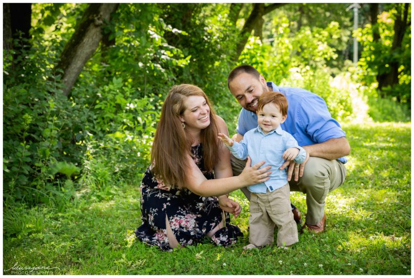 Cute Family Portraits at State Park