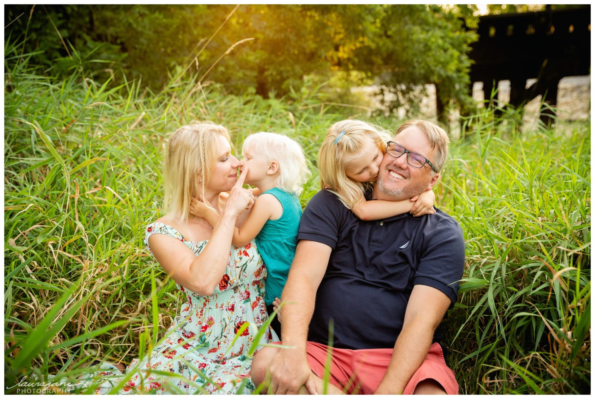 Cute Waukesh Family Portraits at Fox River Sanctuary 