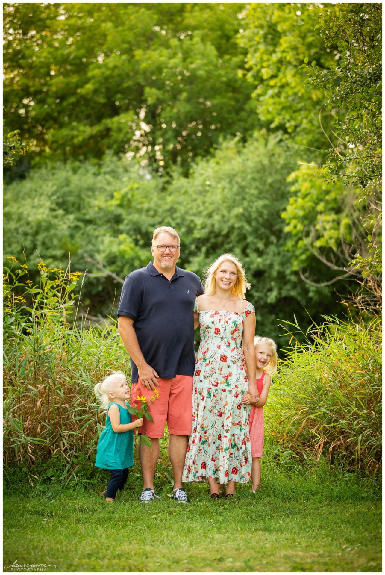Timeless family portraits at Fox River Sanctuary