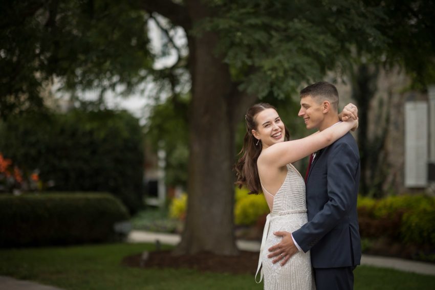 Boerner Botanical Gardens Wedding Photo