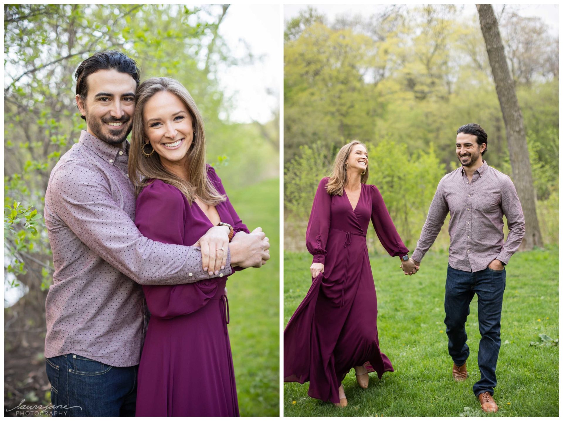 Hubbard Park Engagement Photos