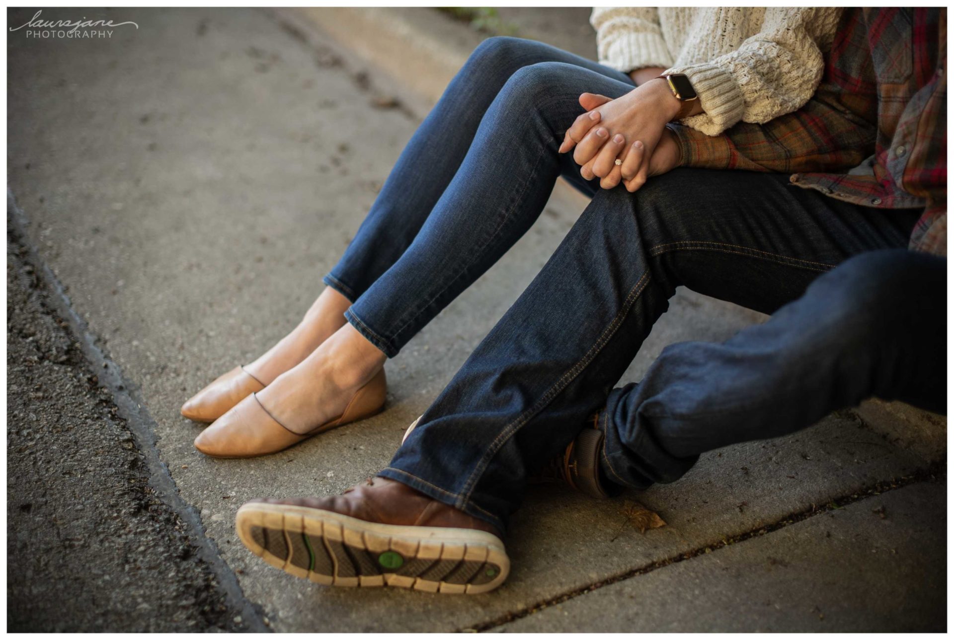 Engagement Ring Photo at Milwaukee Portrait Session