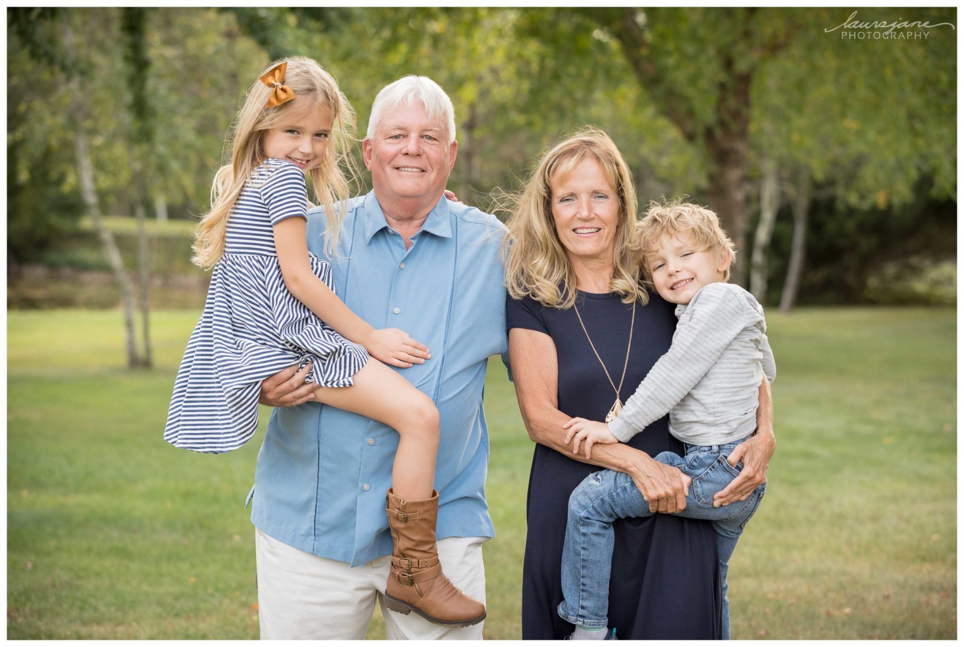 Grandparents with Grandkid Portraits