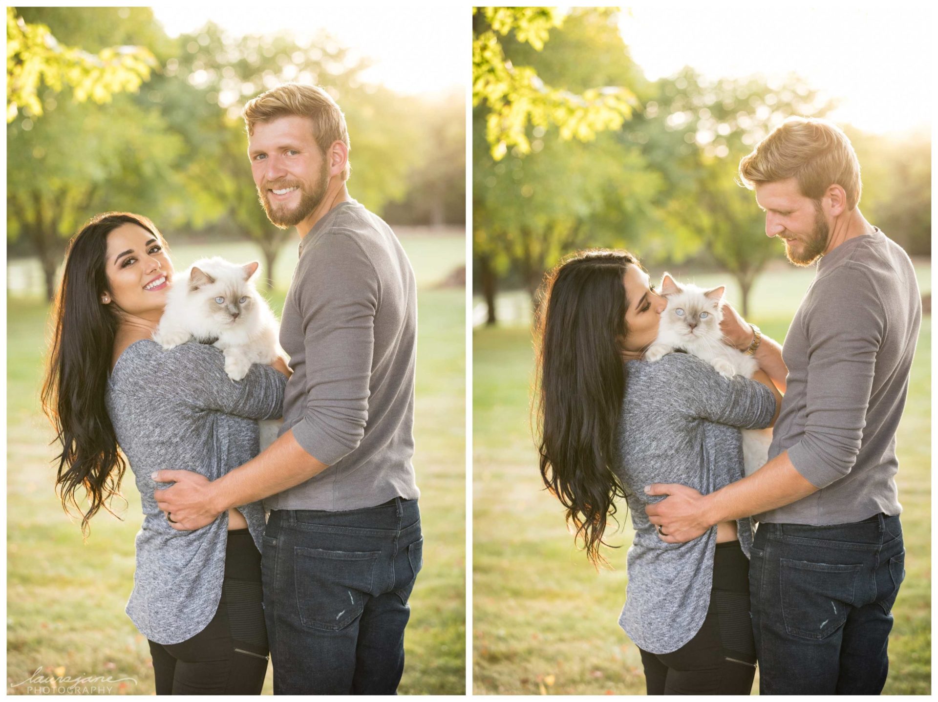 Family Portraits with a Cat