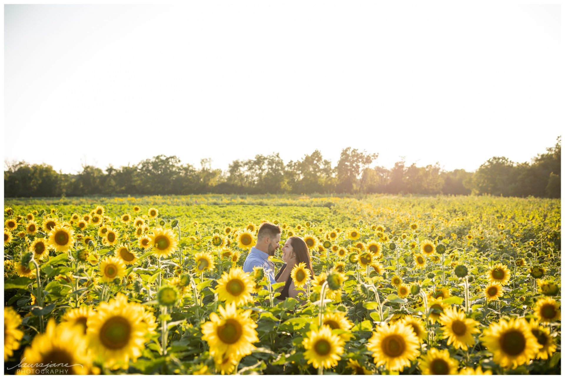 Candid Engagement Photos by Waukesha Photographer