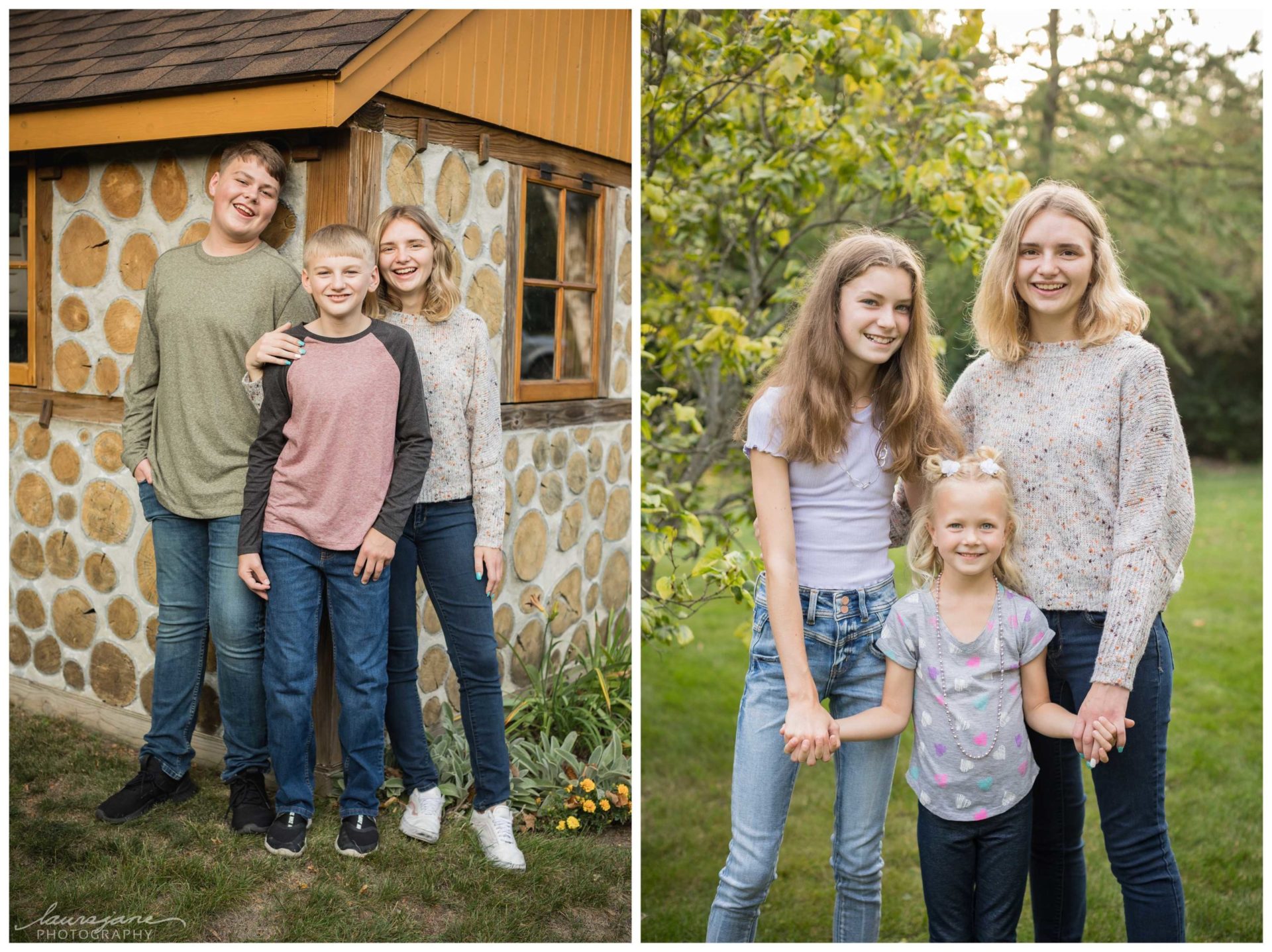 Natural West Bend Family Portraits