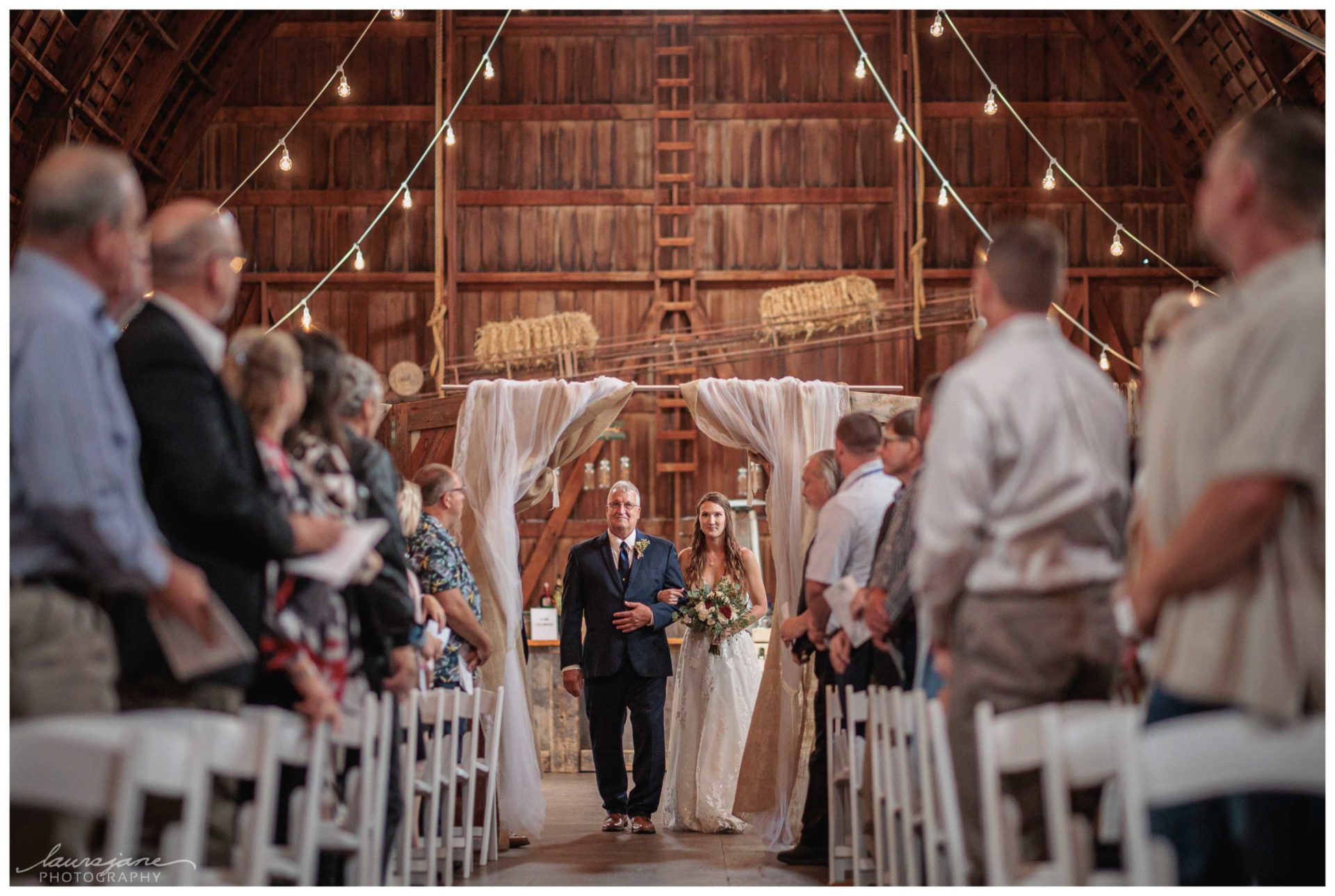 Hay Loft Barn Wedding Photos