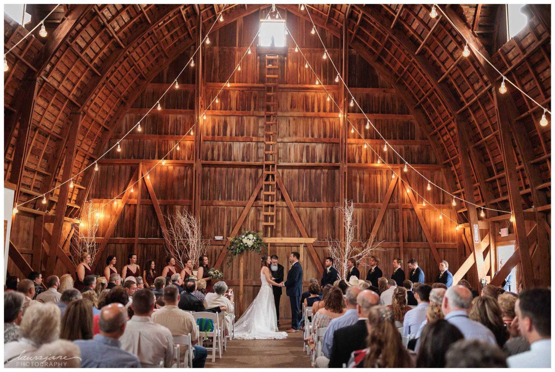 Hay Loft Barn Wedding Photos