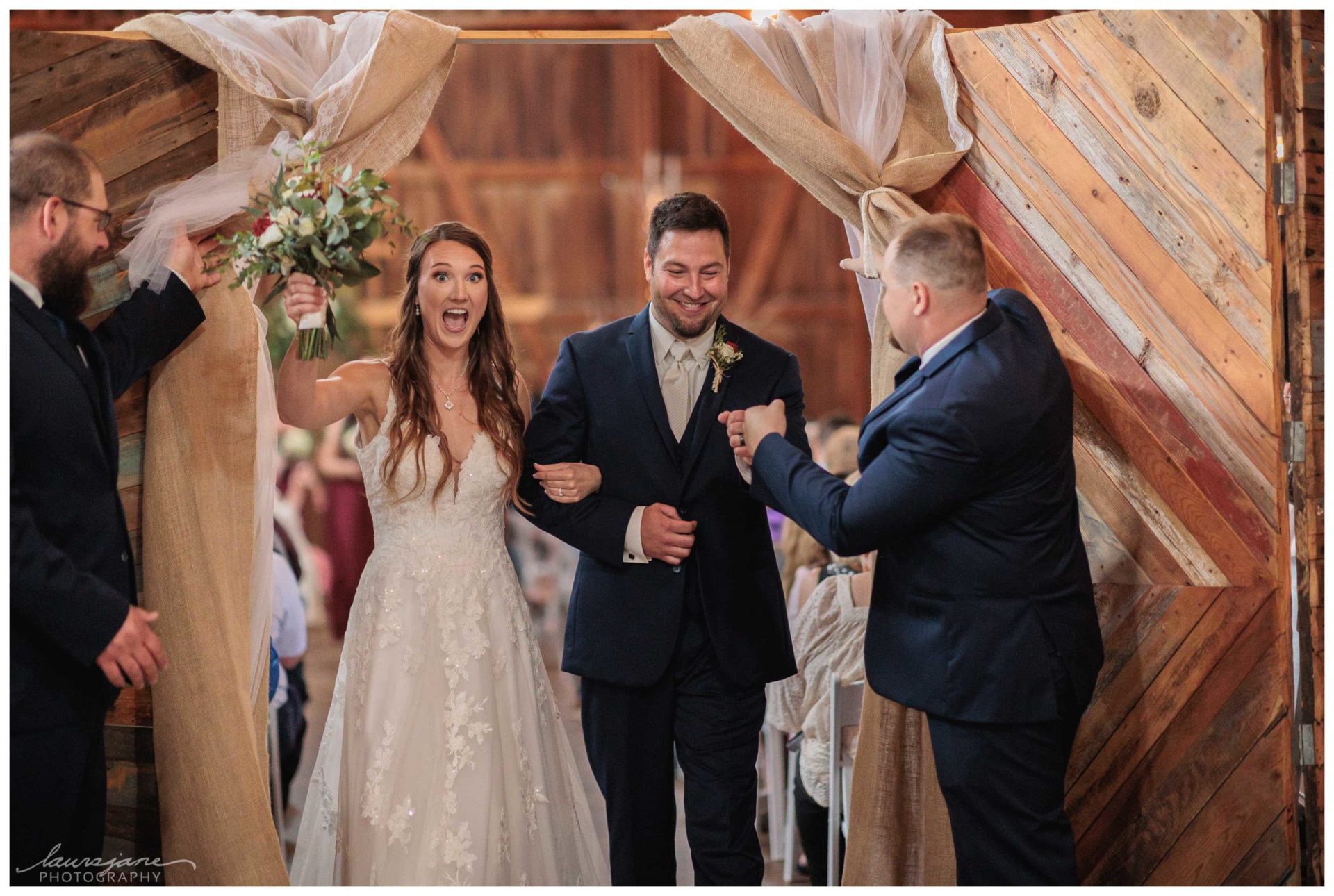 Hay Loft Barn Wedding Photos