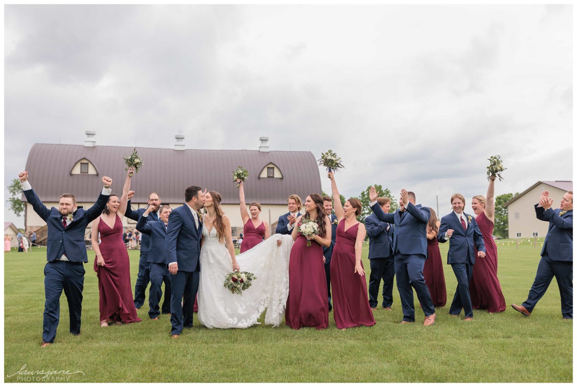 Hay Loft Barn Wedding Photos