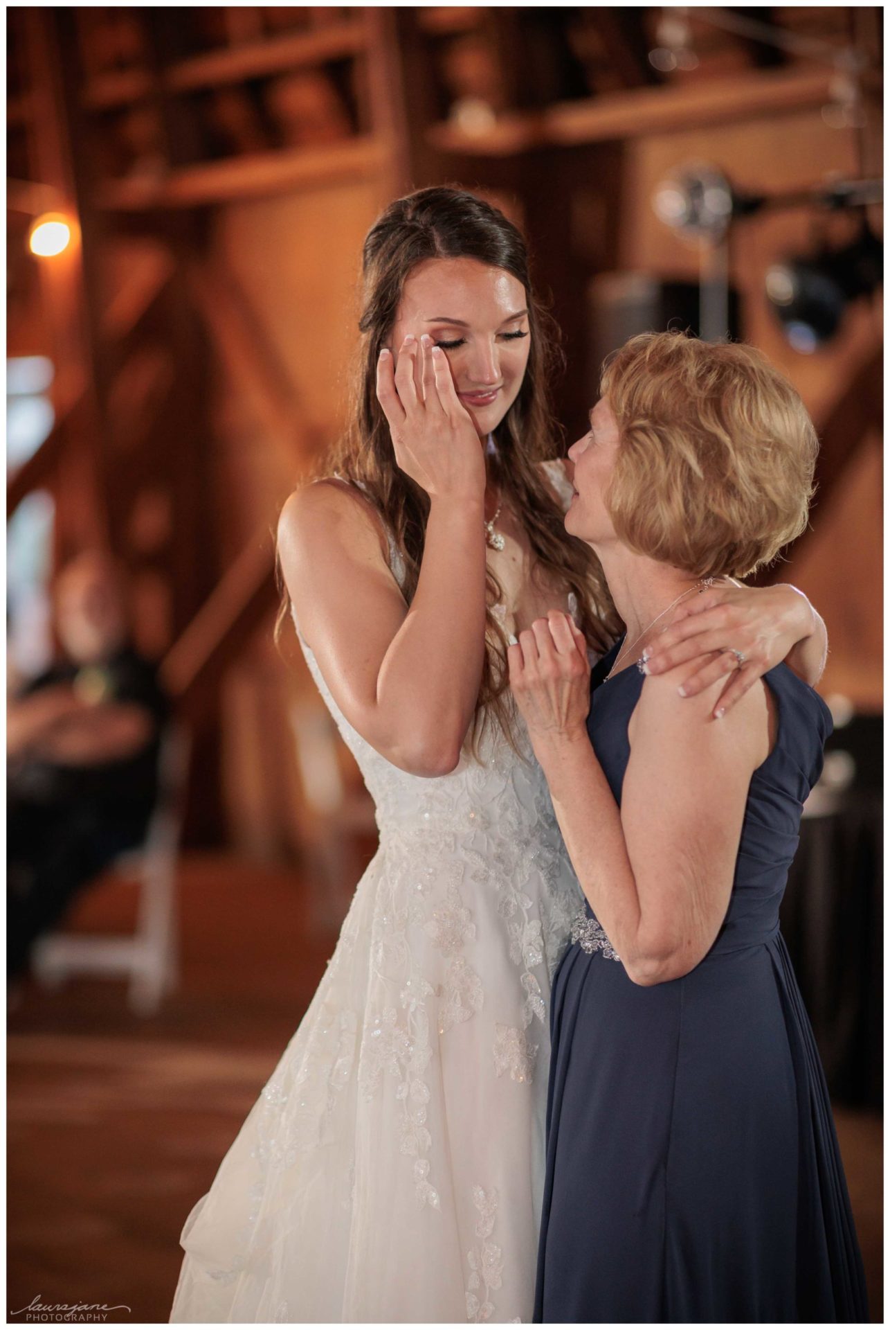 Mother Daughter Dance at Hay Loft Barn Wedding