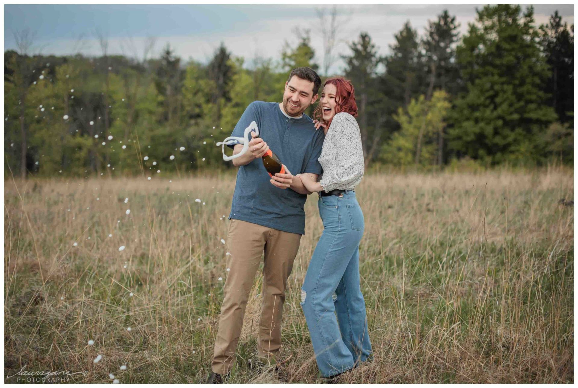 Popping Champagne Photos at Retzer Nature Center