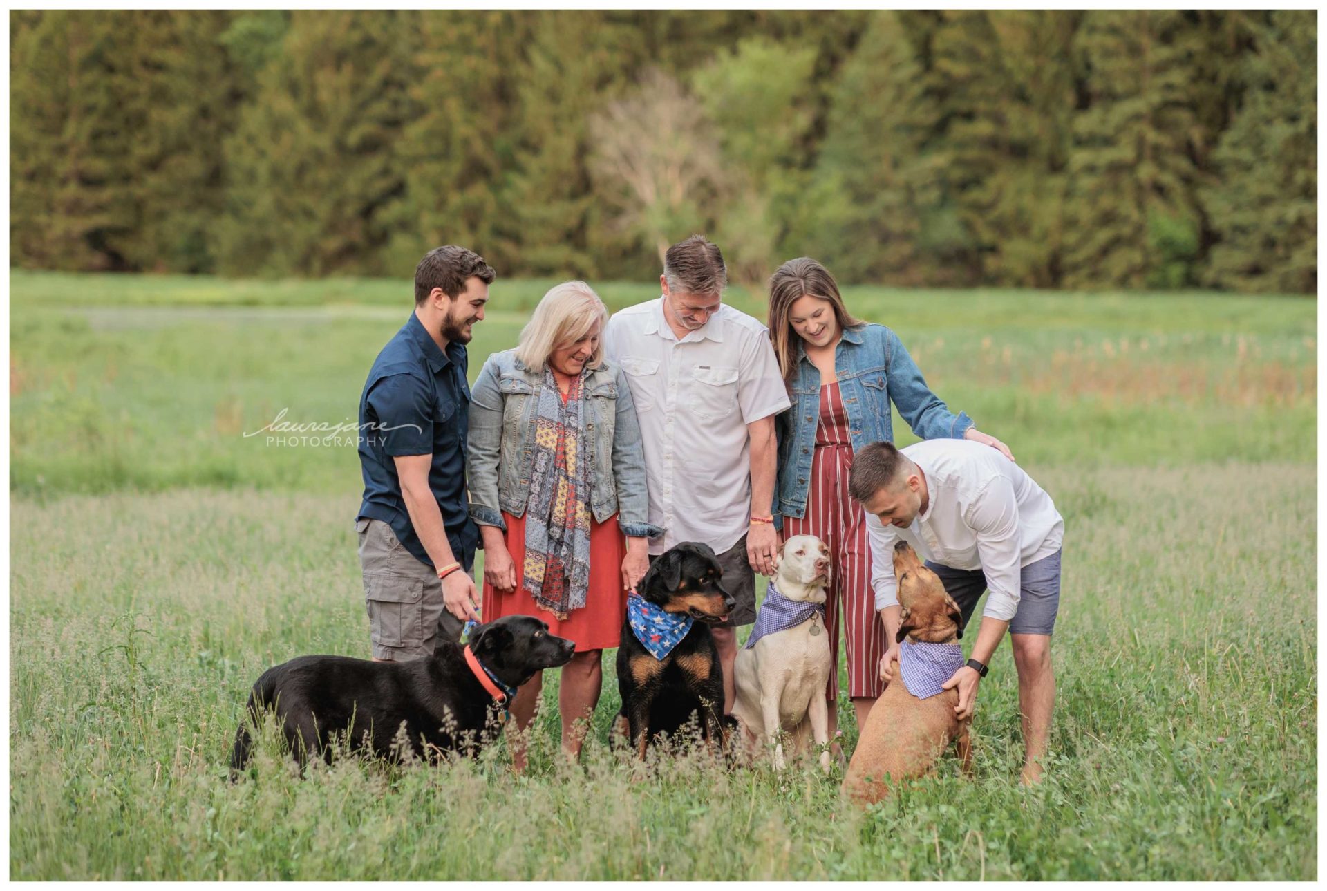 Pet-Friendly Family Portraits