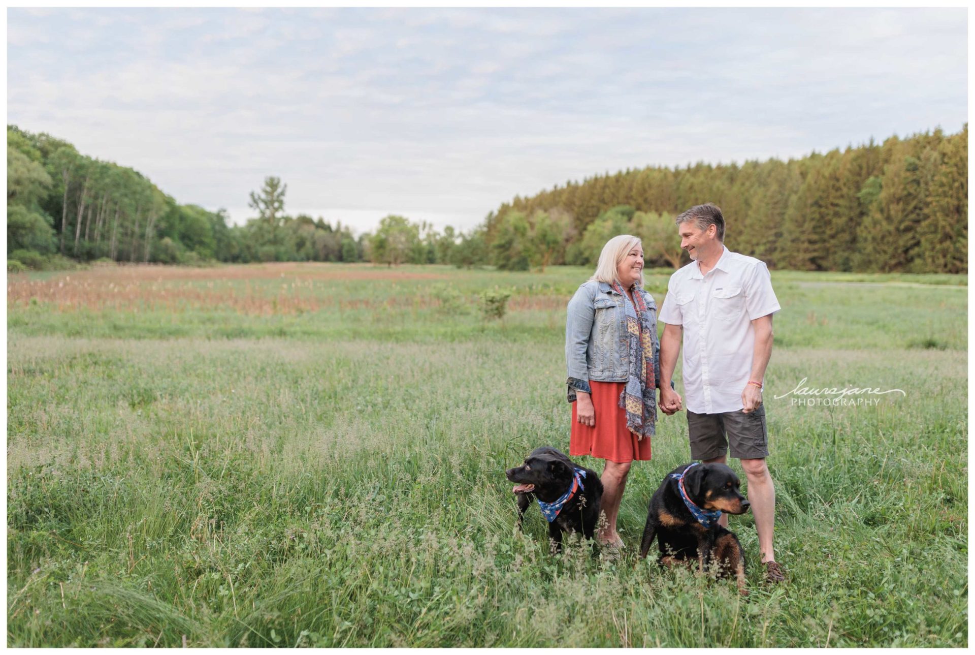 Pet-Friendly Family Portrait Session