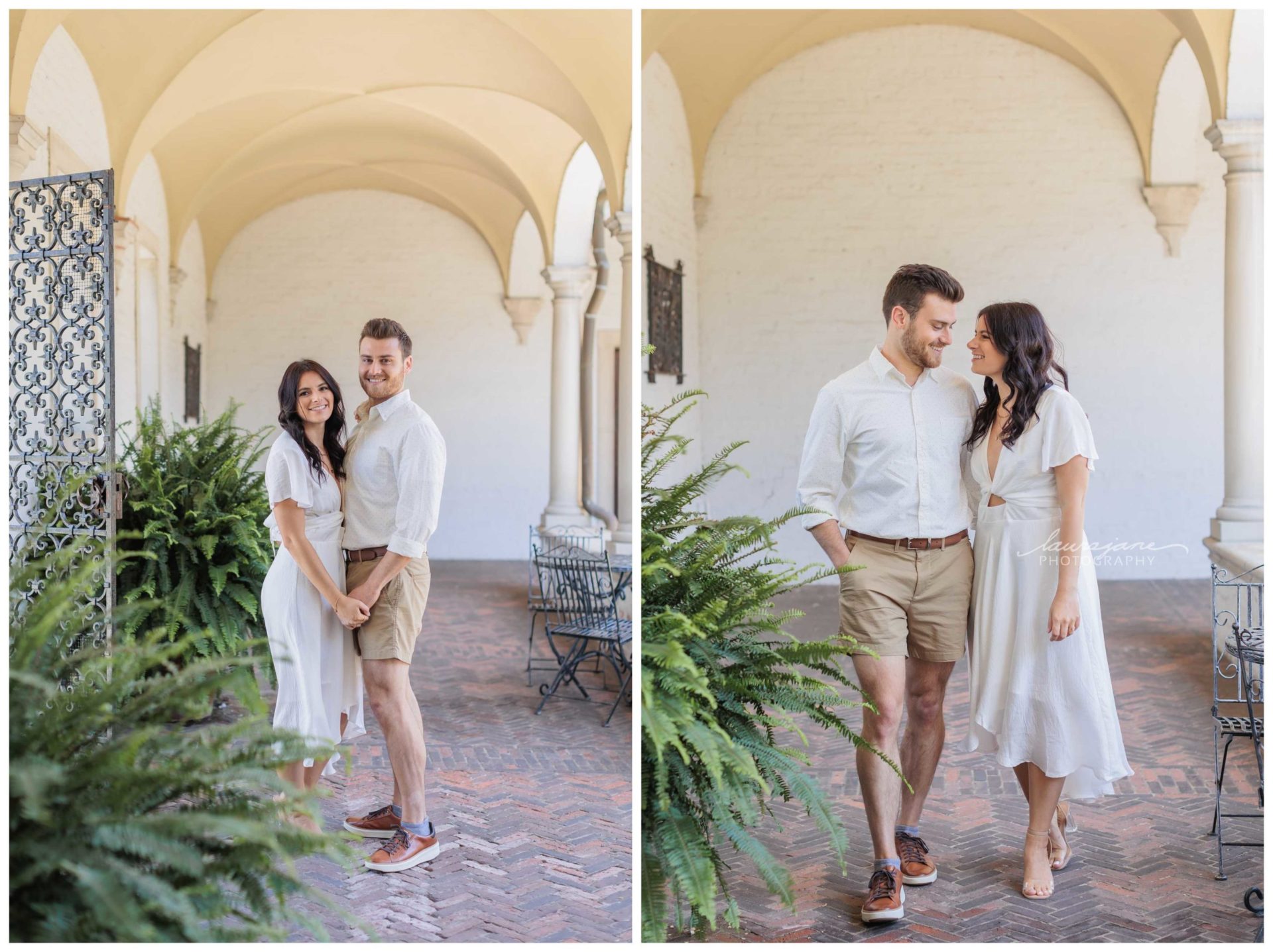 Villa Terrace Engagement Session