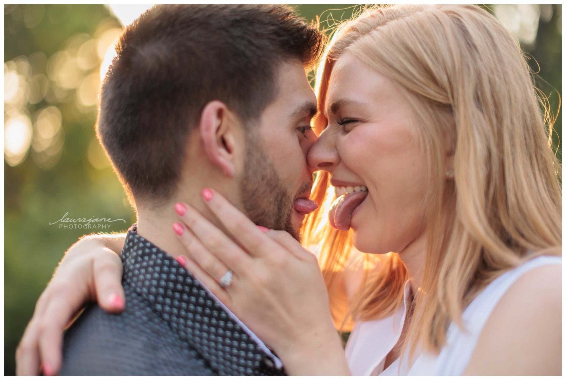 Quirky Natural Engagement Photography