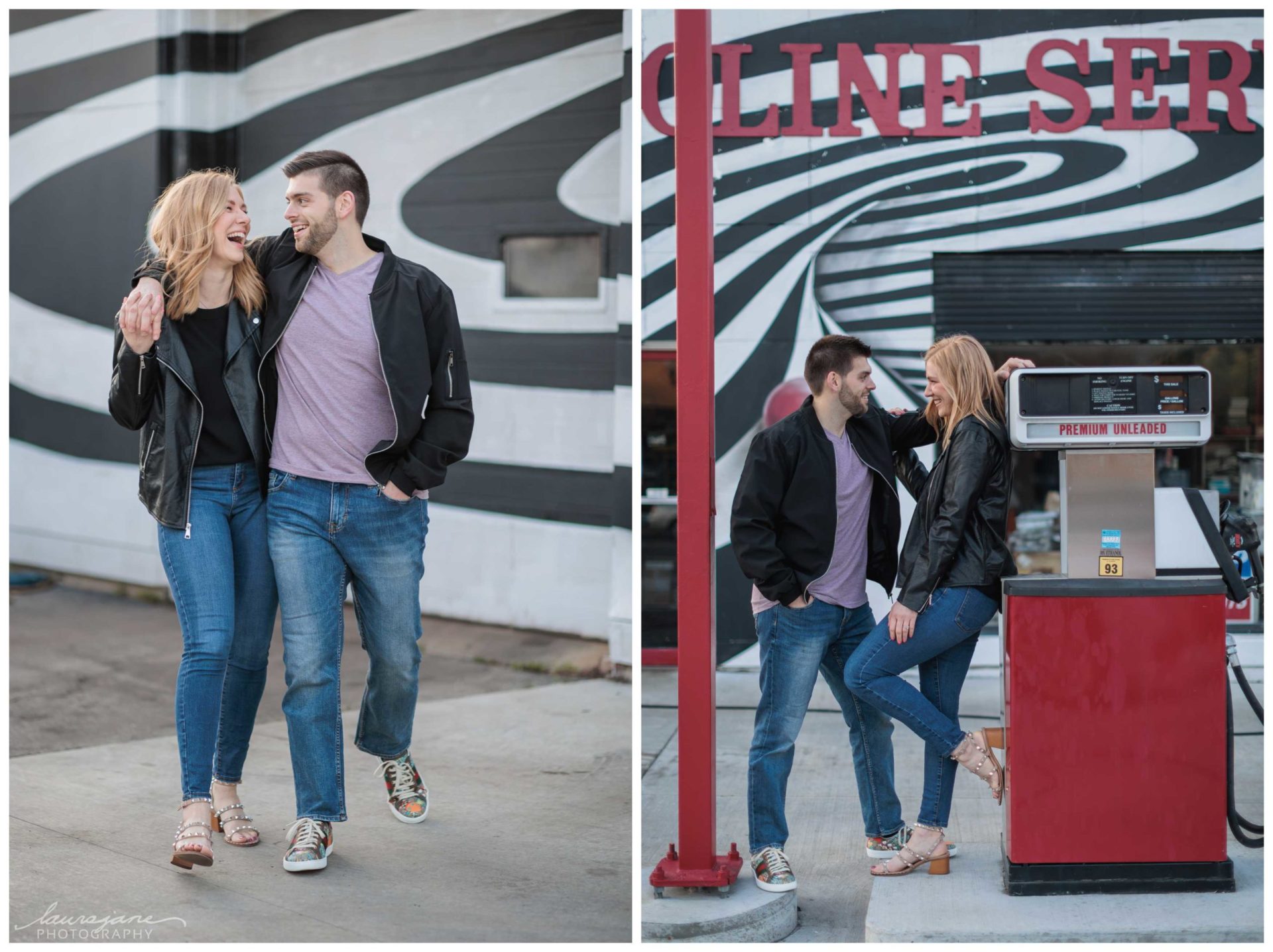 Graffiti Wauwatosa Engagement Session