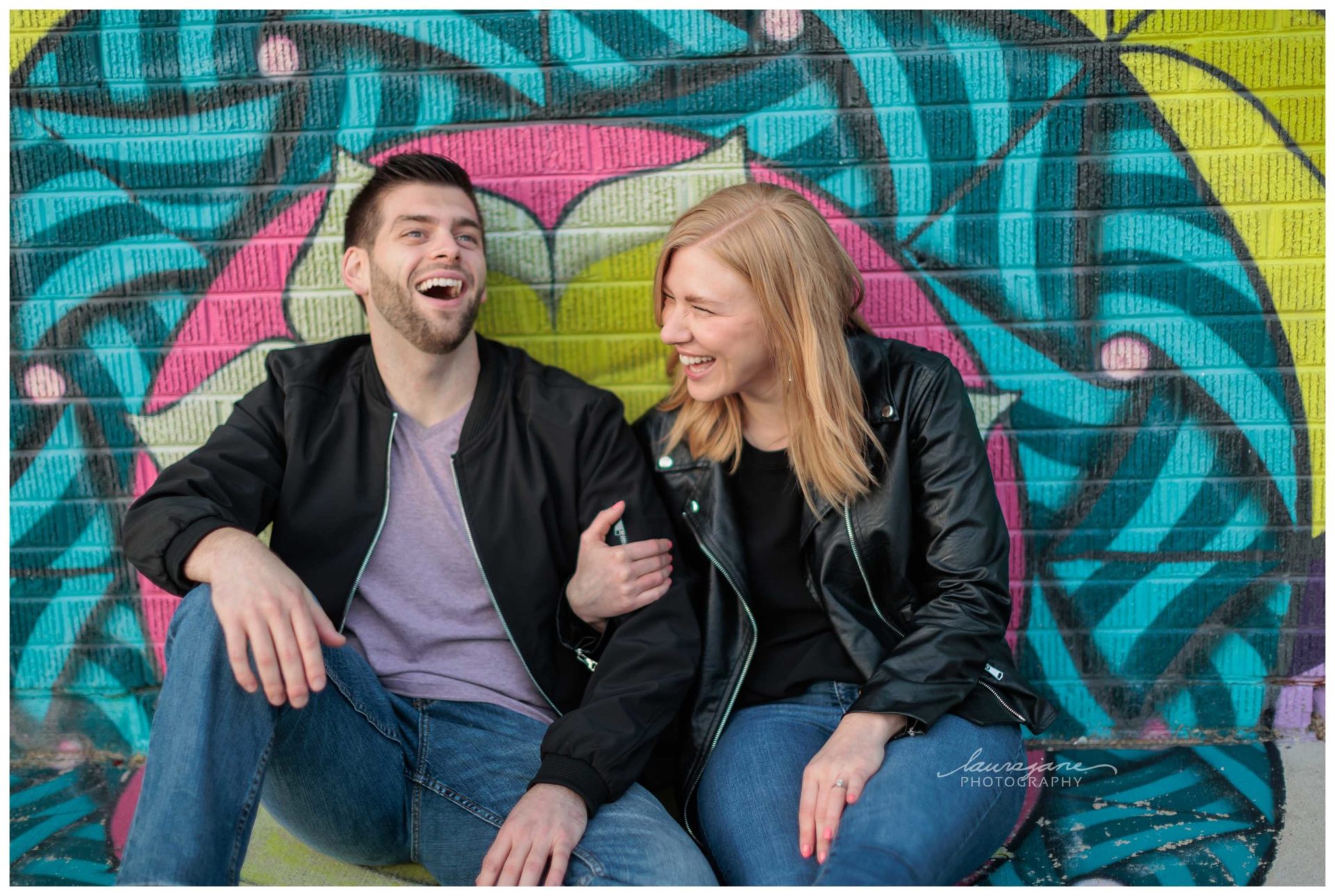 Graffiti Wauwatosa Engagement Session