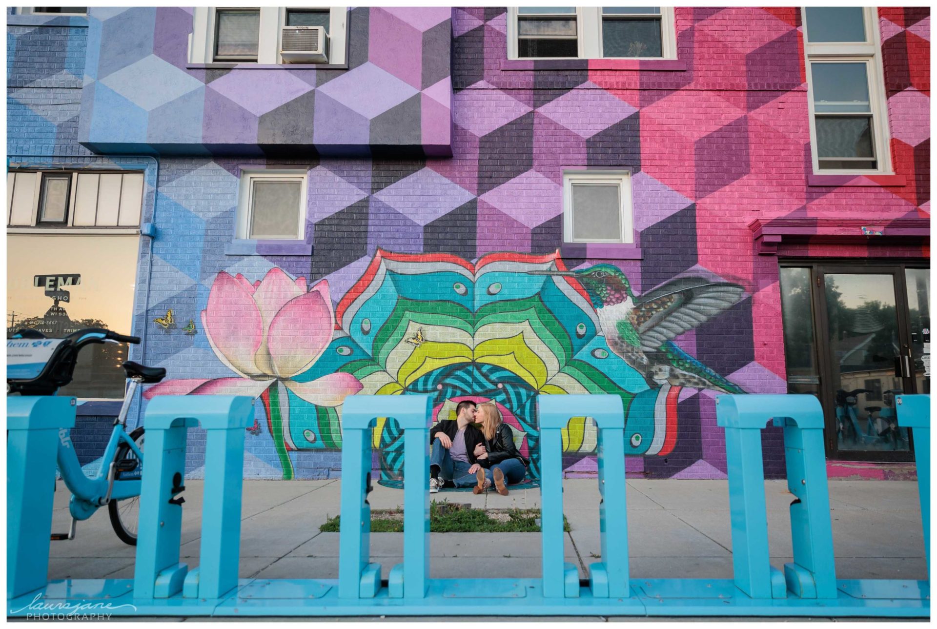 Graffiti Wauwatosa Engagement Session