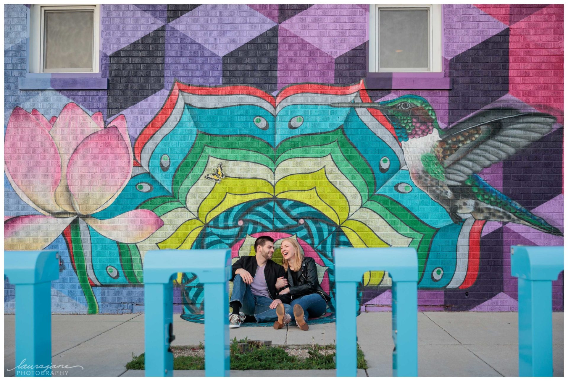 Graffiti Wauwatosa Engagement Session