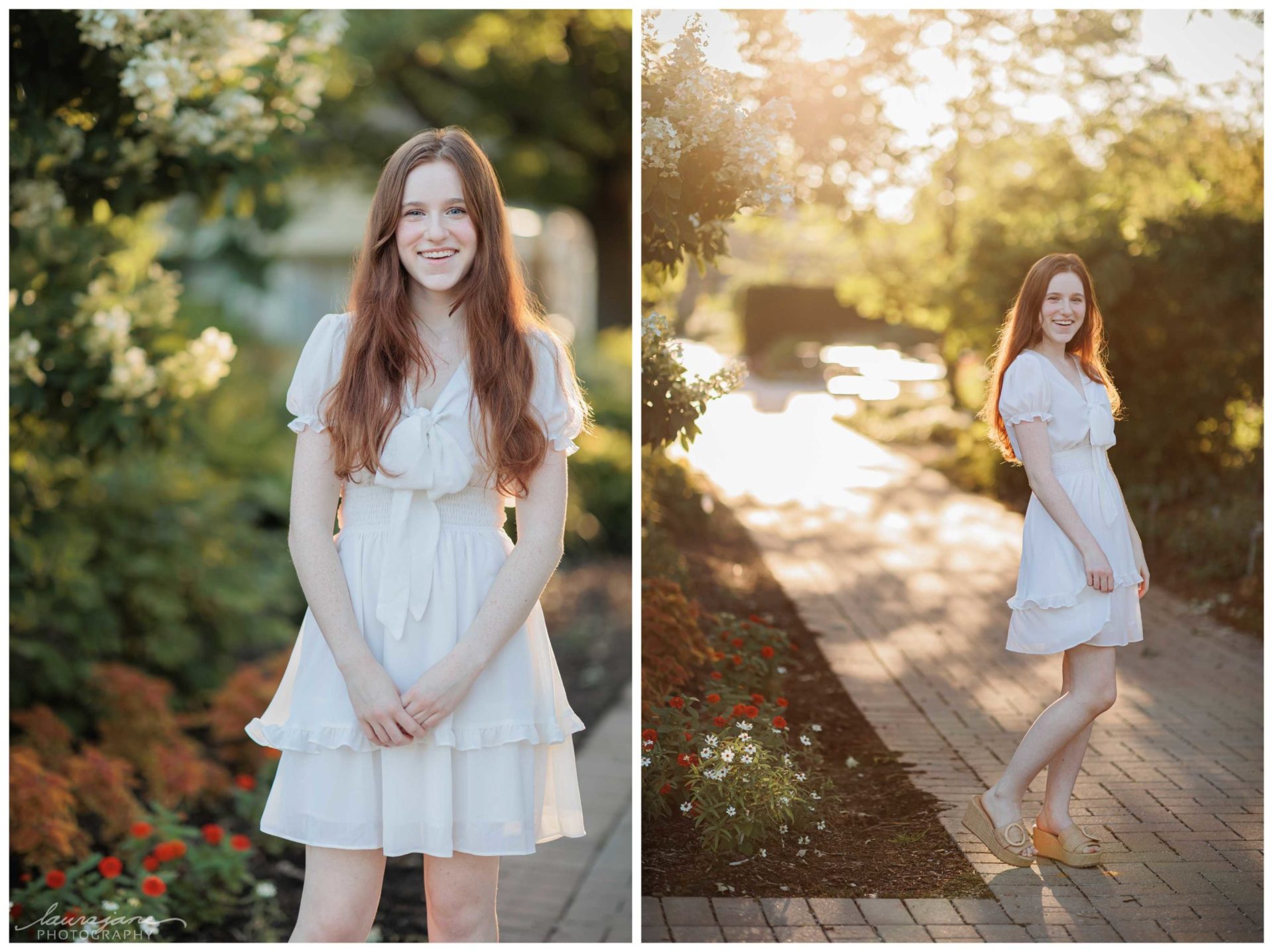 Boerner Botanical Gardens Senior Portrait Session