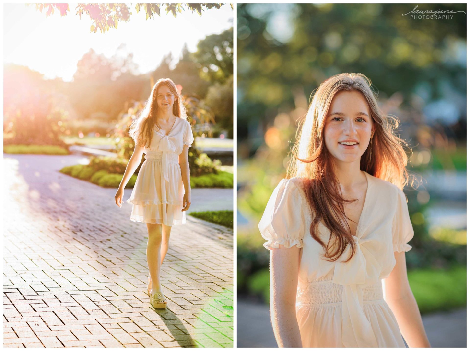 Boerner Botanical Gardens Senior Portrait Session