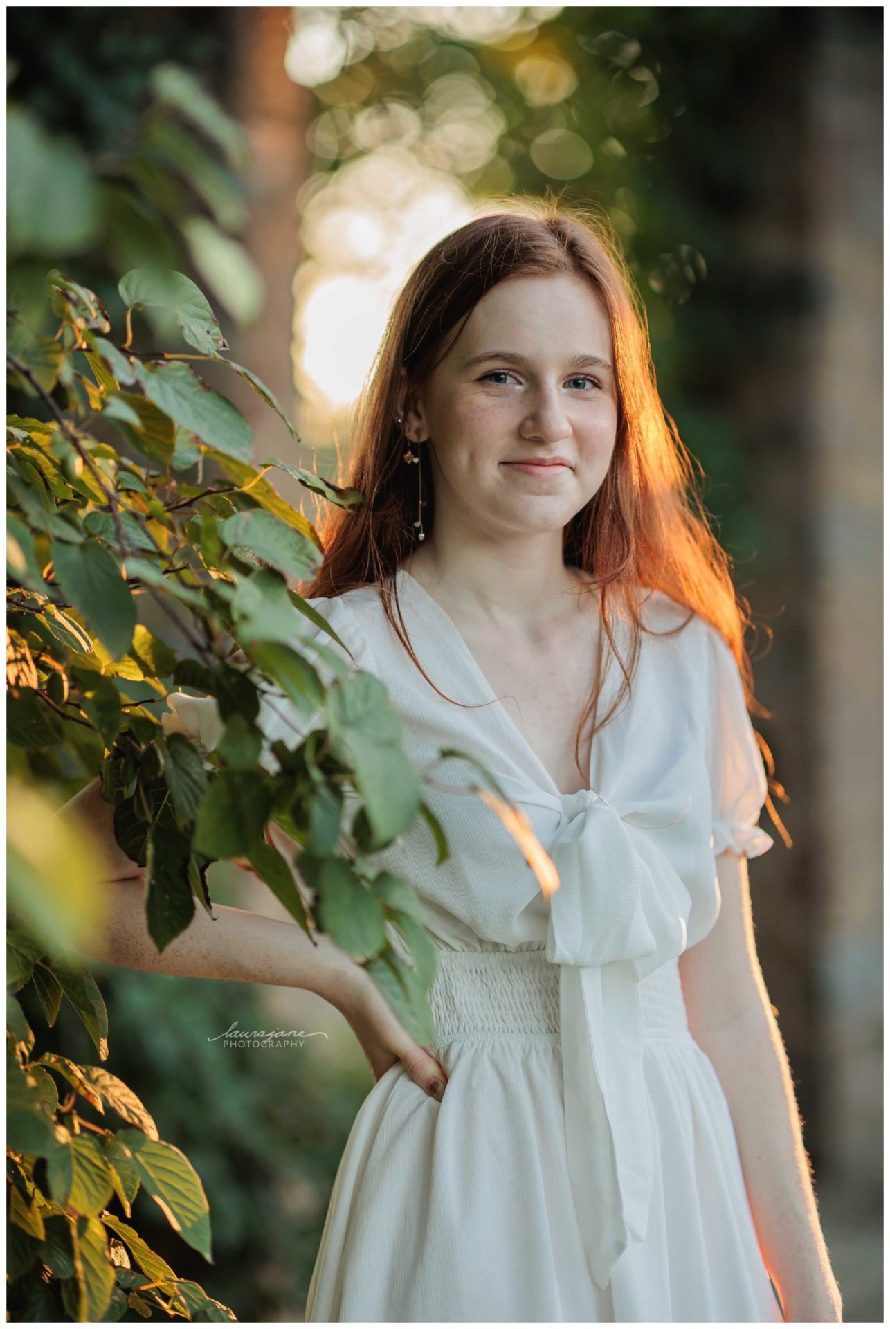 Boerner Botanical Gardens Senior Portrait Session