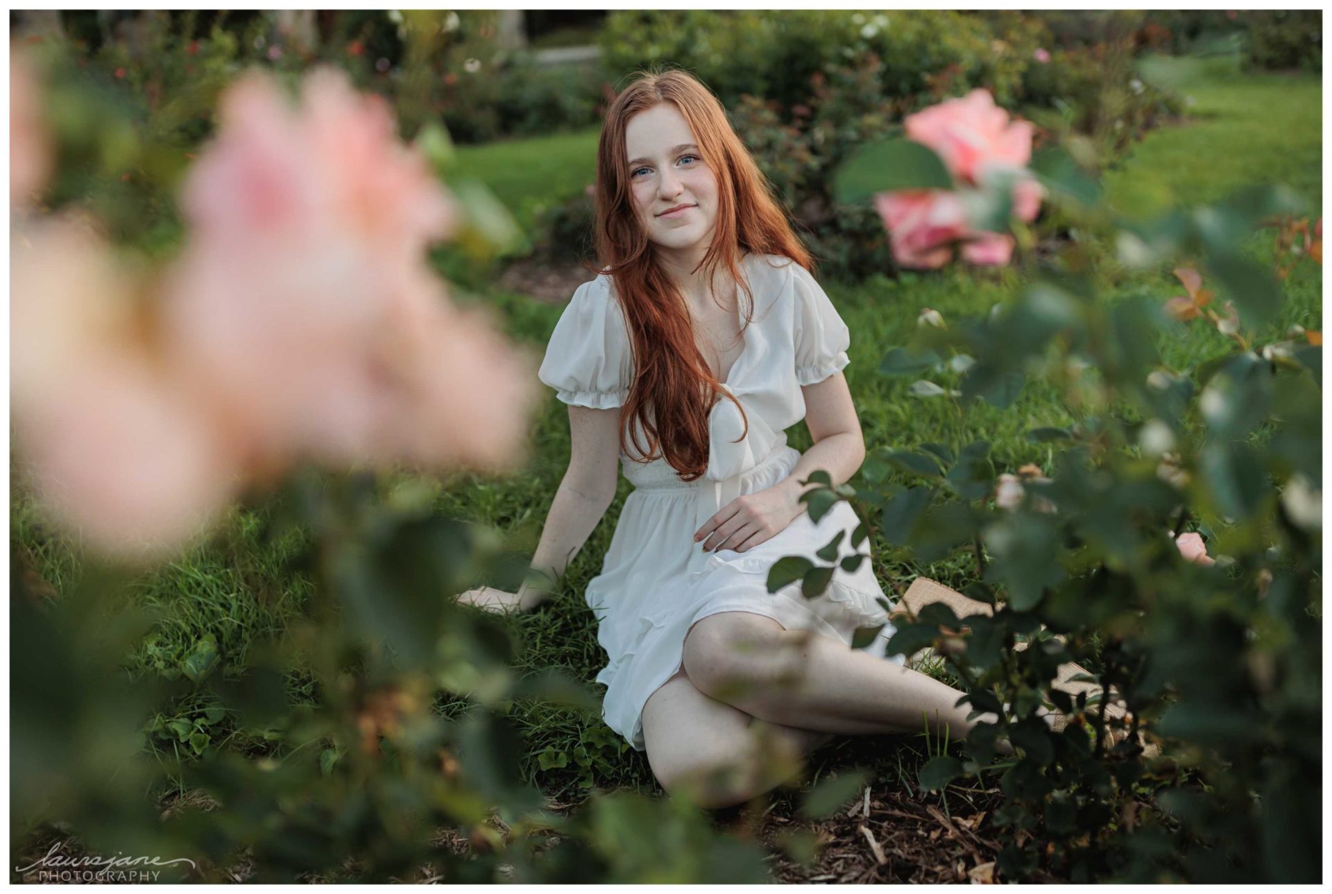 Boerner Botanical Gardens Senior Portrait Session