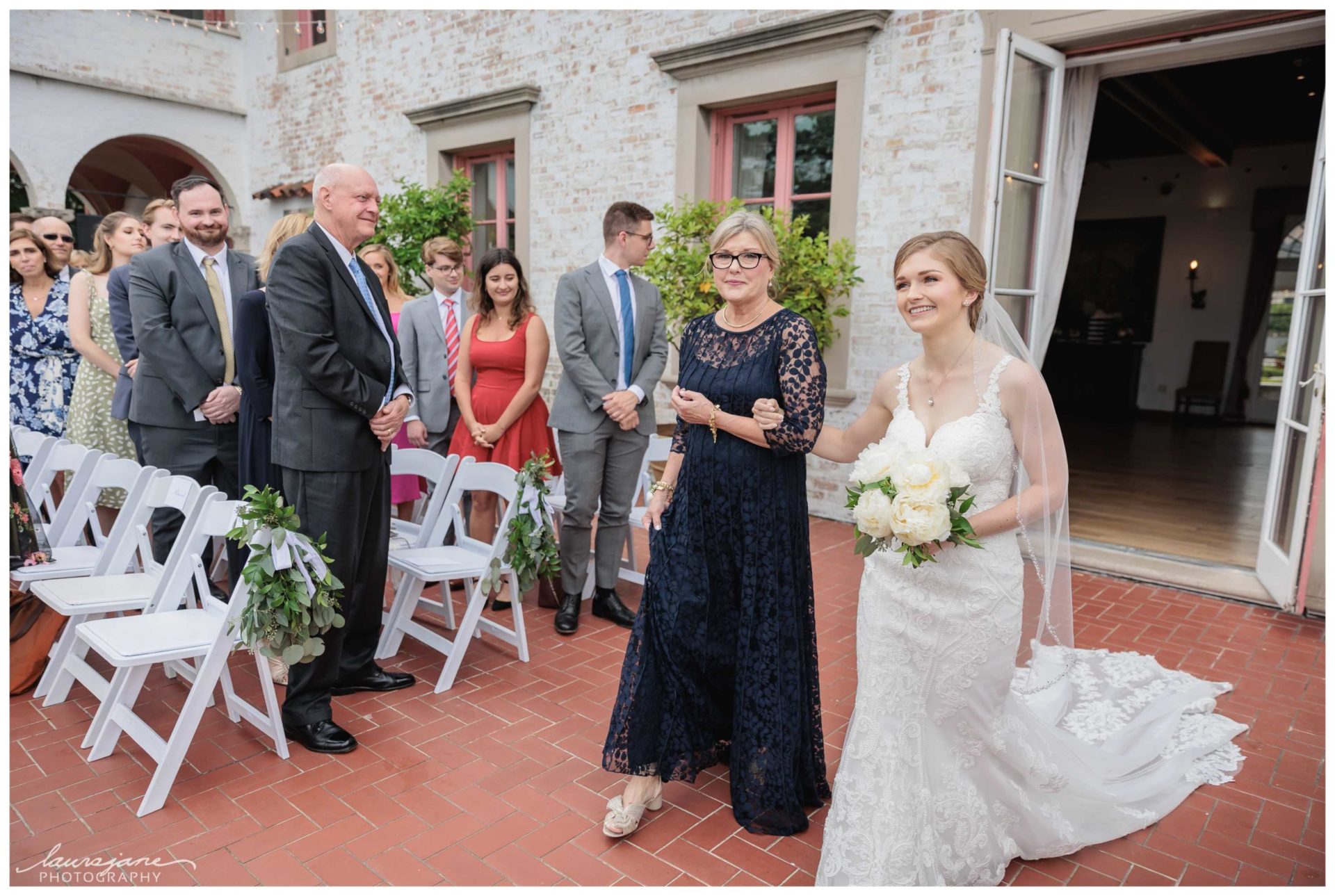 Ceremony at Villa Terrace Wedding