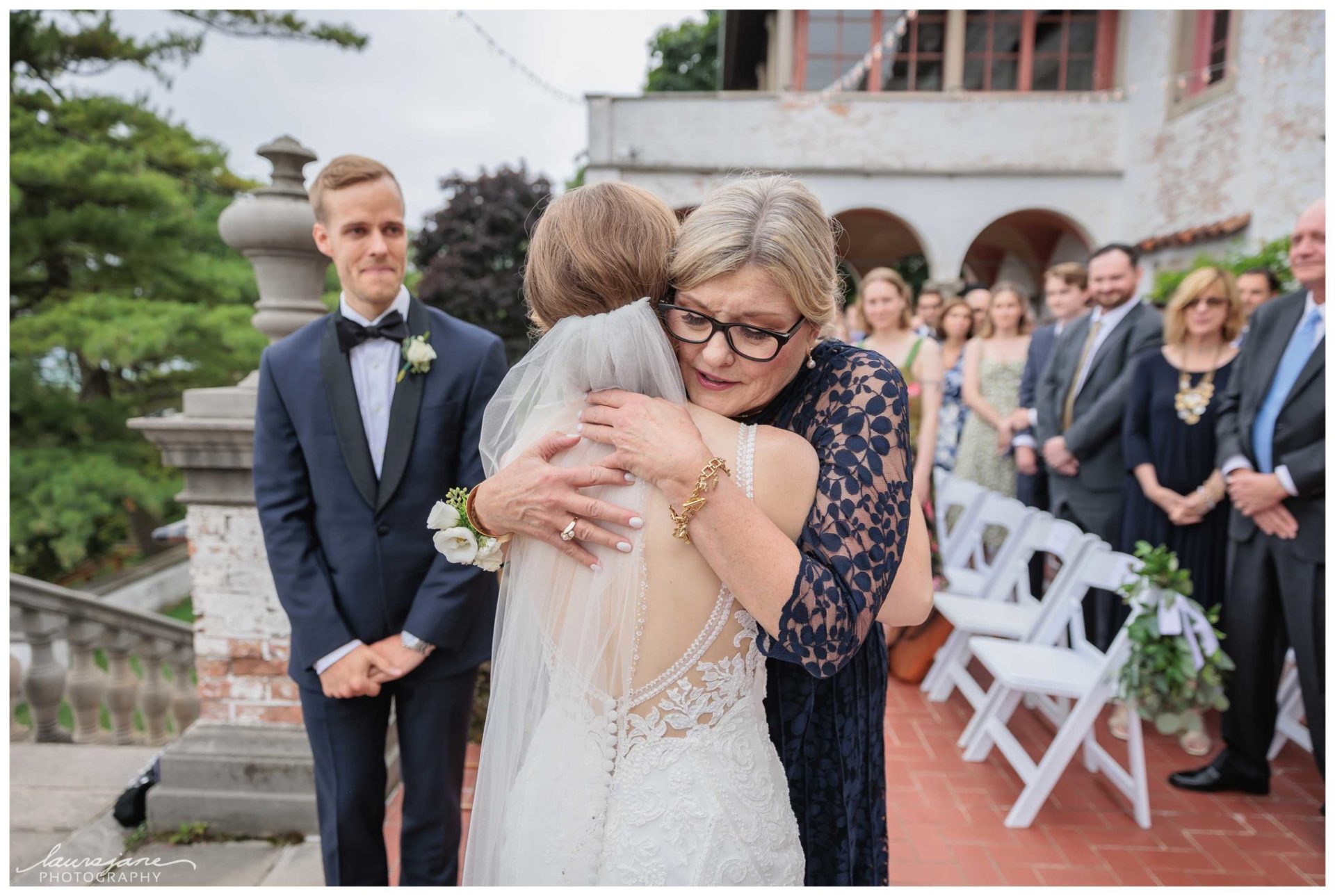 Ceremony at Villa Terrace Wedding