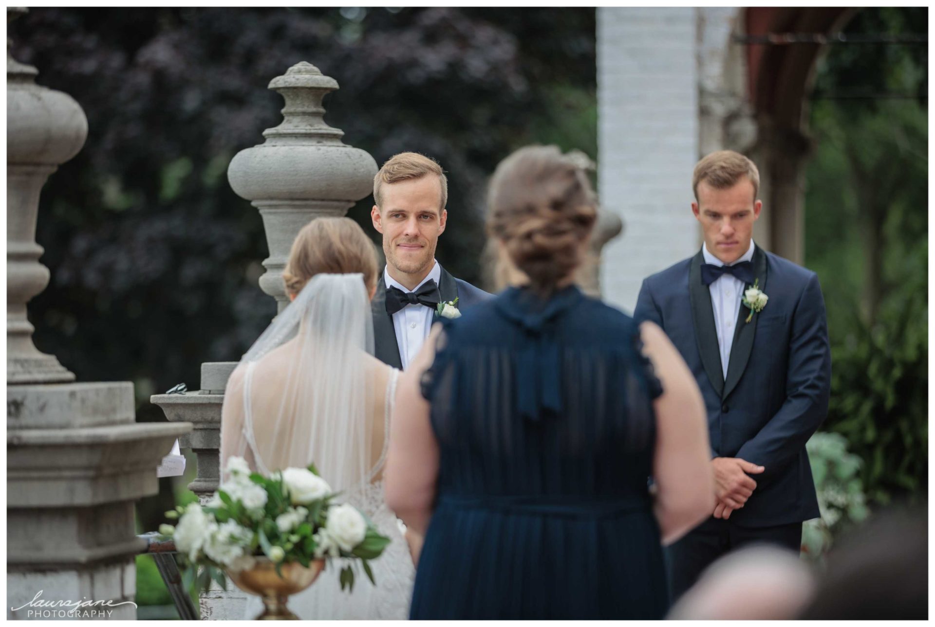 Ceremony at Villa Terrace Wedding