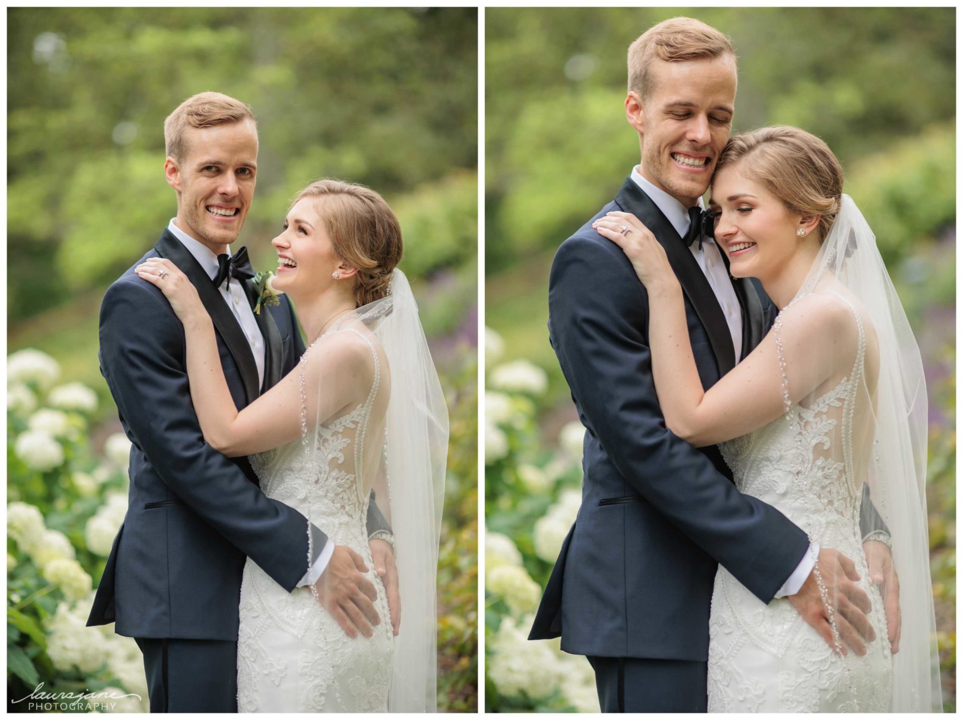 Bride & Groom Portraits at Villa Terrace Wedding