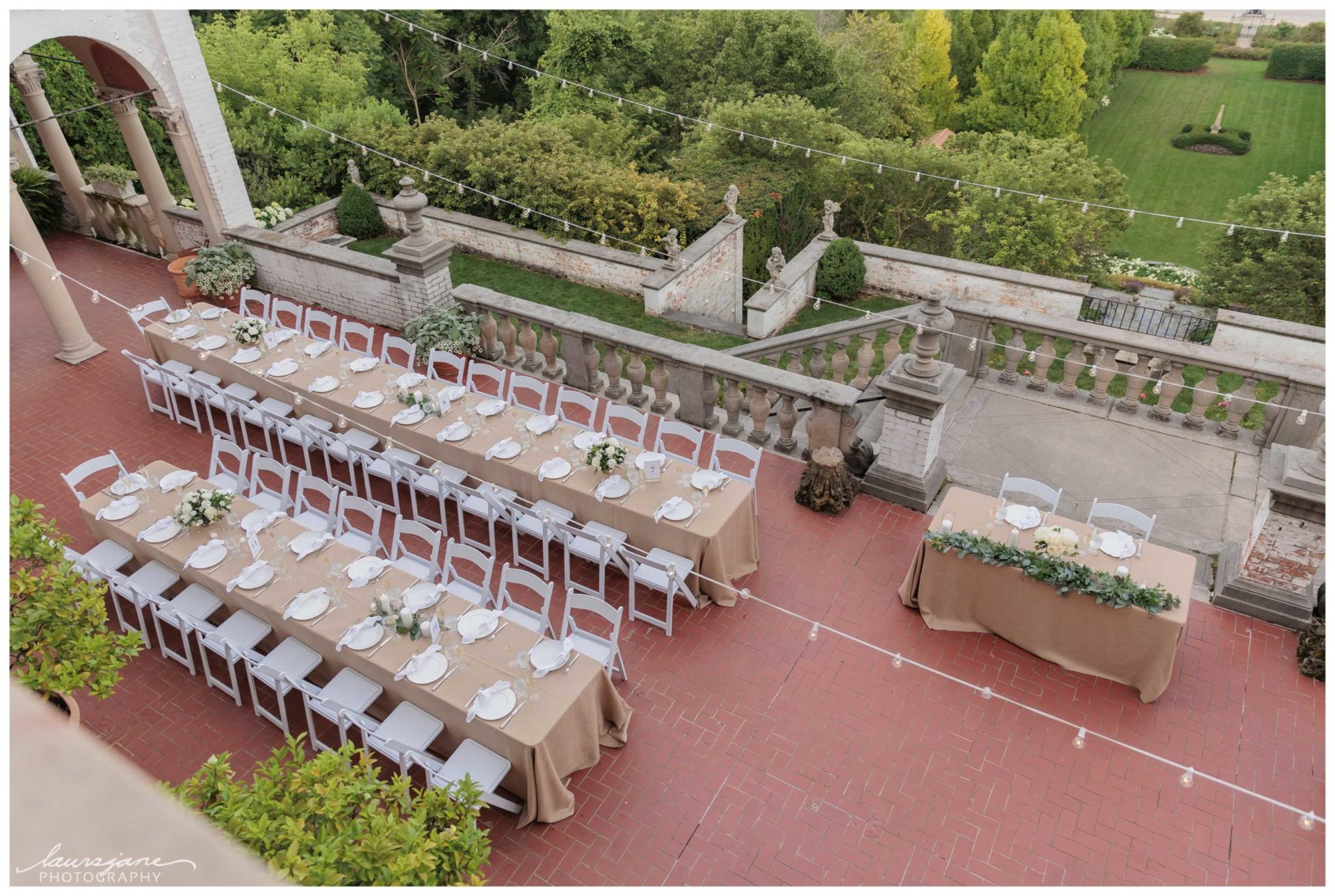 Wedding Reception at the Villa Terrace