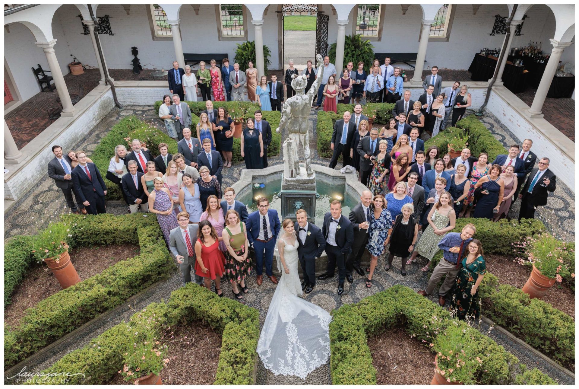 Wedding Reception at the Villa Terrace