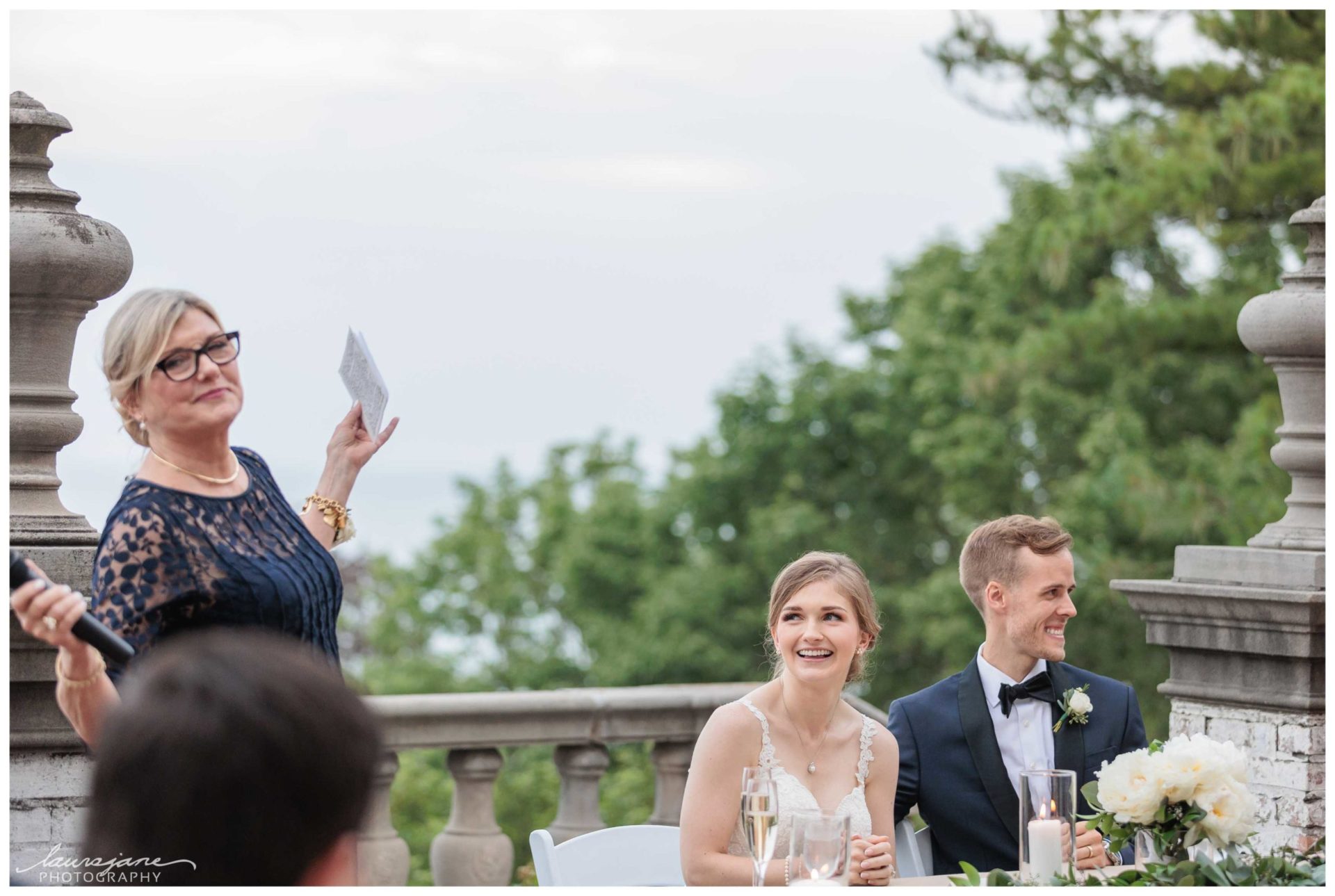 Wedding Reception at the Villa Terrace