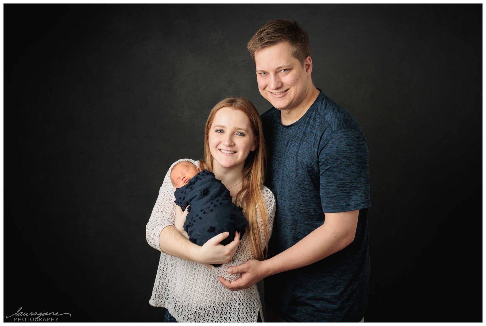 Newborn Portraits with Parents