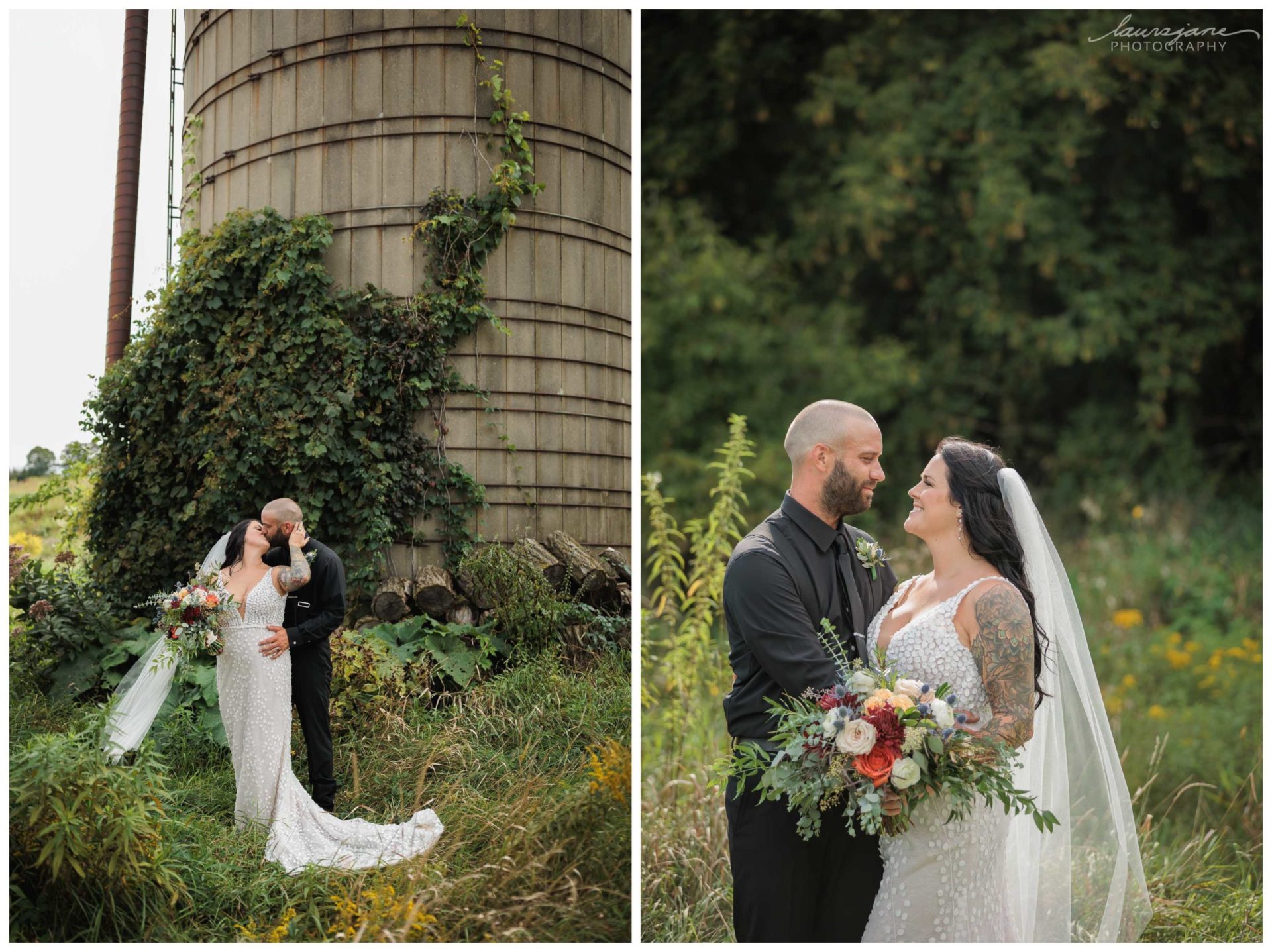 Bowery Barn Wedding Portraits