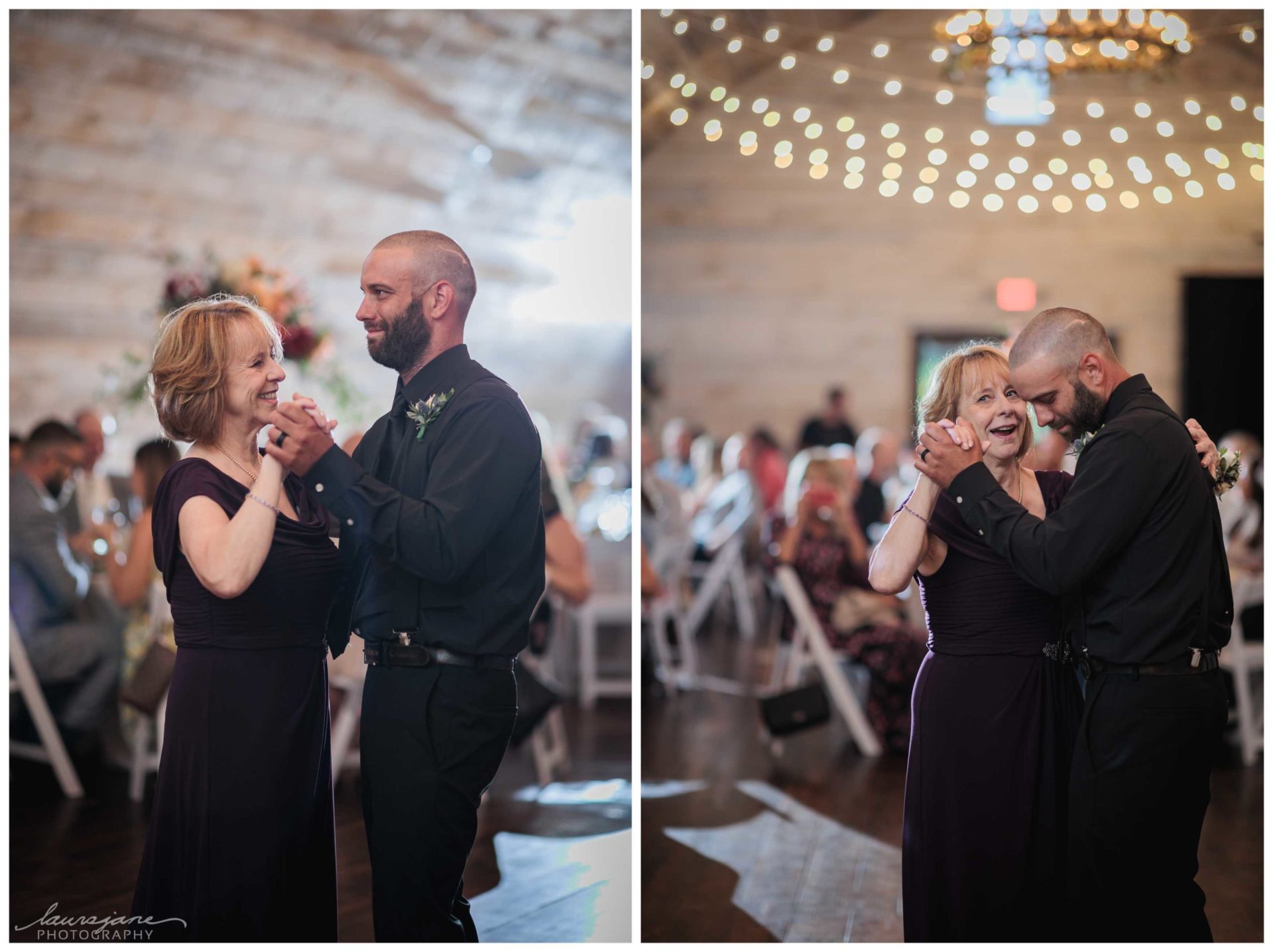 Bowery Barn Wedding Mother Son Dance