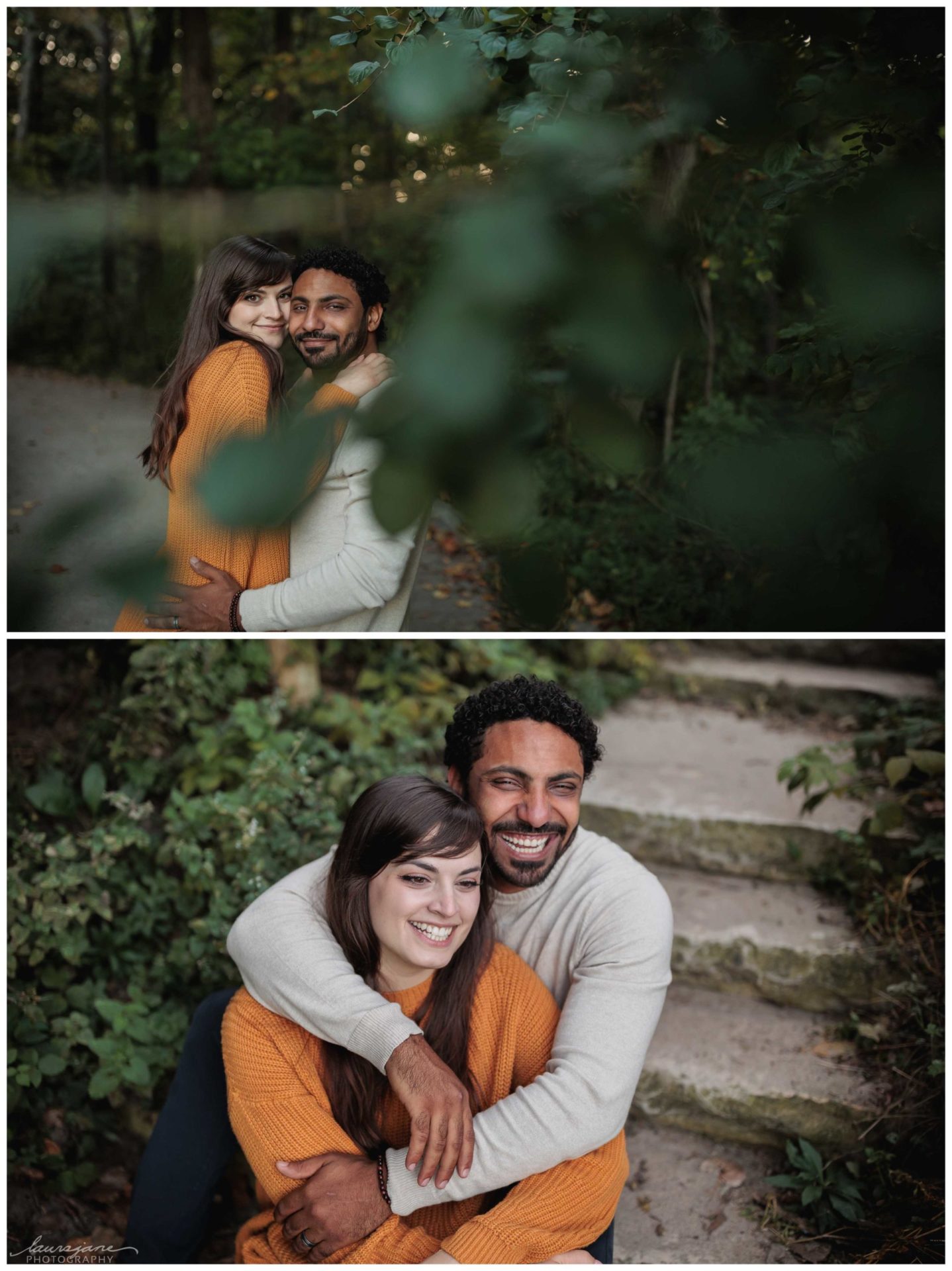 Fall Engagement Photos by Waukesha Photographer