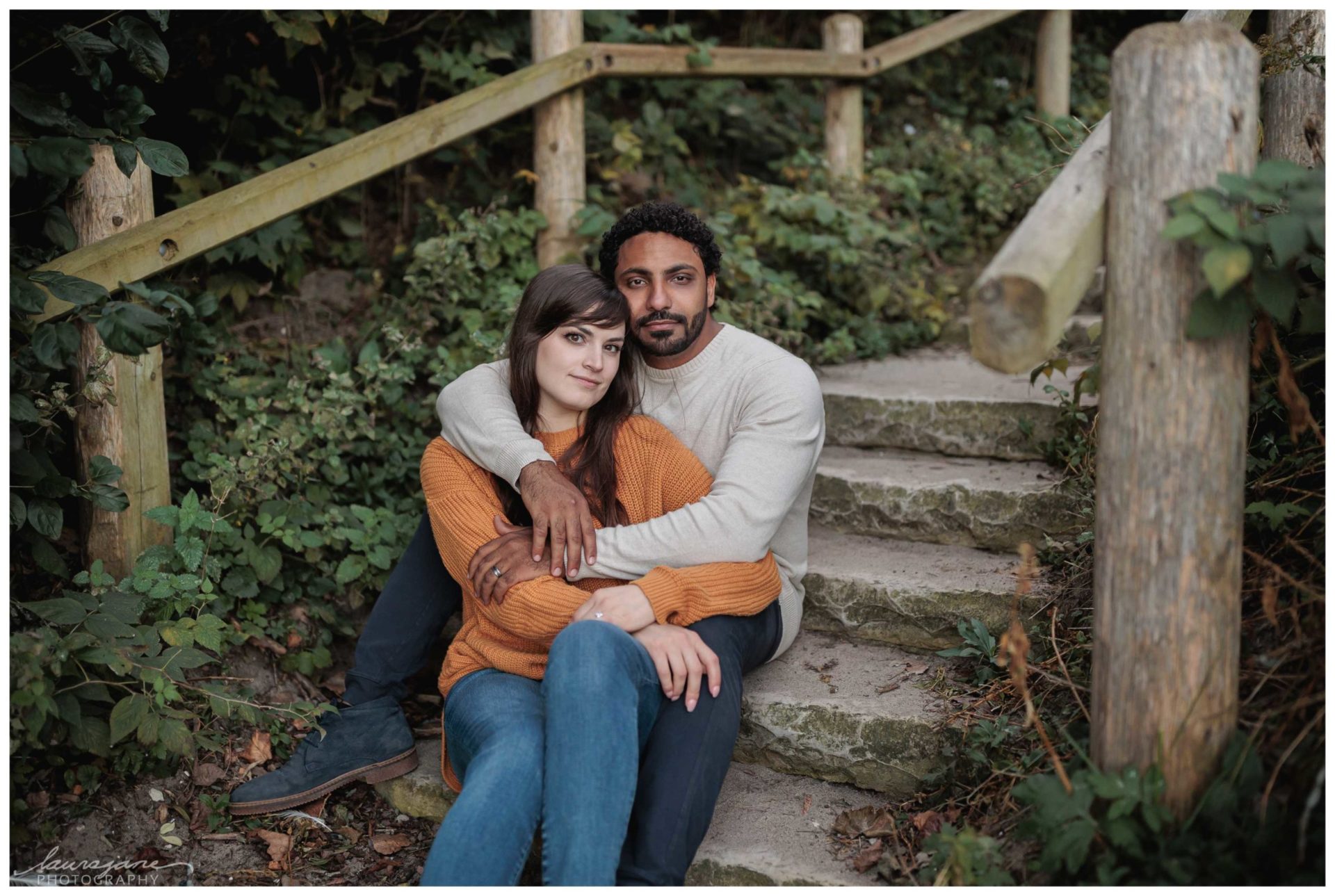 Moody Engagement Photos by Milwaukee Photographer