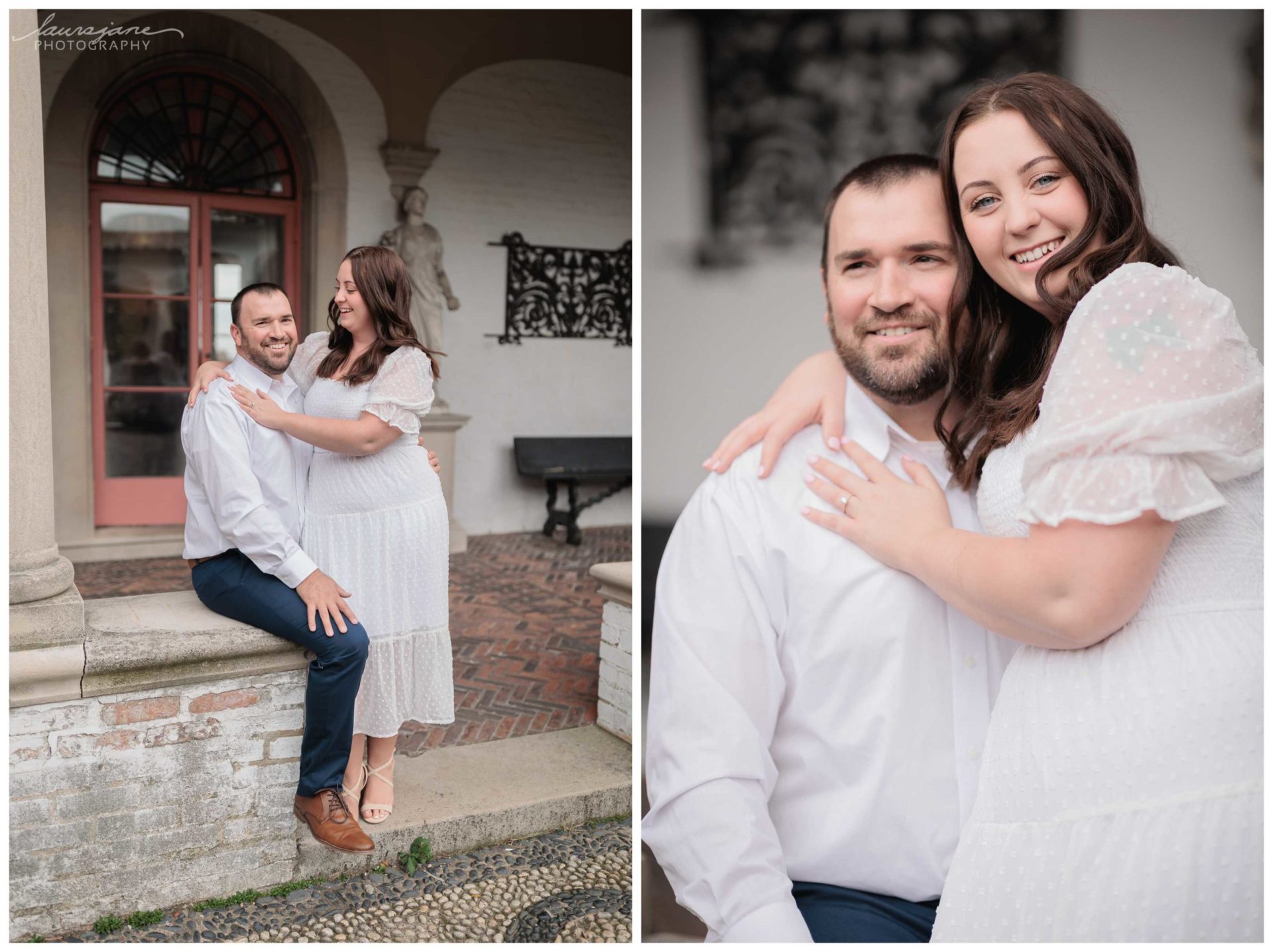 White Outfits For Milwaukee Engagement